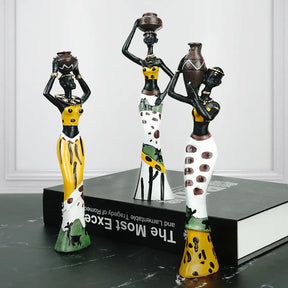 Estatuas Mulheres Africanas