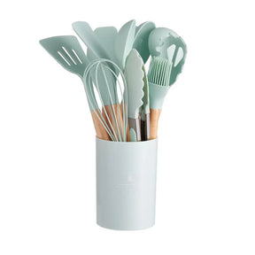 Kit 12 Peças Utensílios De Cozinha em Silicone