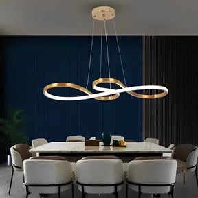 Lustre Pendente Elos Infinity em Led