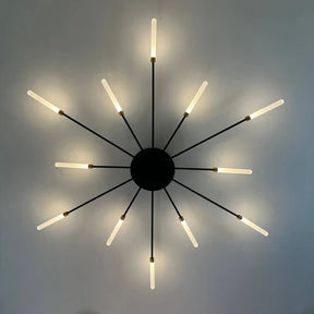 Lustre Teto Escandinavo Cosmos – Led 12 Hastes