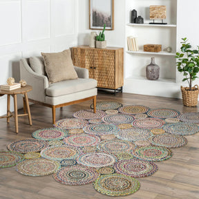 Jute Chindi Rug -IC- 18411 Multi